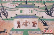三男四女敦煌壁画和遗书中的儿童：游戏花样多 读书为风尚